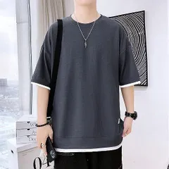 tシャツ メンズ 半袖 大きいサイズ カットソー ティーシャツ メンズ ファッション 軽い 柔らかい シルエット おしゃれchengke01chengke01