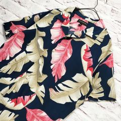 BANANA REPUBLIC オープンカラーシャツ　アロハ バナナリパブリック アロハシャツ オープンカラー 開襟