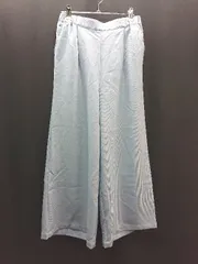◇ ◎ ●未使用● LEPSIM レプシィム ツイル バックウエストゴム タック イージーパンツ サイズF ブルー レディース E  【1310130019056】