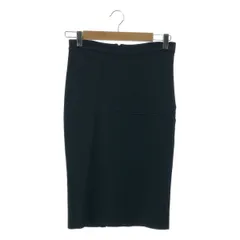GIVENCHY ジバンシィ ひざ丈スカート 黒 XS 2020725E0016 GIVENCHY - GIVENCHY ジバンシー ひざ丈スカート XS 黒 【古着