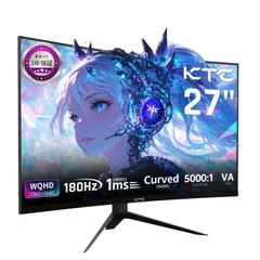 新品 DP×2 HDMI×2 1500Rカーブ HDR10 G-Sync & FreeSync対応 WQHD 湾曲ゲーミングモニター