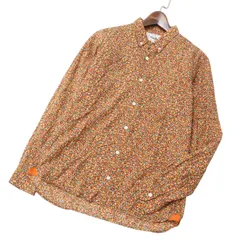 niche. ニッチ 通年★ 花柄 フラワー 総柄 長袖 ボタンダウン シャツ Sz.S メンズ 日本製のサムネイル