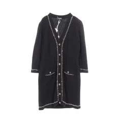 シャネル CHANEL カーディガン ココマークボタン P75677K10893 カシミヤ カーディガン レディース Used A