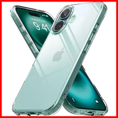 【再入荷】(ストラップホールあり) - アイフォン16 スマホカバー スマホケース クリアケース 透明 米軍MIL規格取得 耐衝撃 落下防止 Clear 耐黄変 黄ばみにくい PC+TPU FUSION ケース 16 【Ringke】iPhone