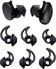 【人気商品】Bose QuietComfort Earbuds用 Earbuds用 Bose Bose TWSイヤホン用 Sport チップ シリコン製 イヤーチップ S/M/L イヤーピース 3セット A-Pcas ブラック