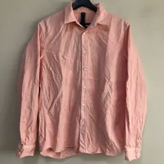 コ　（訳アリ）　WJK　4314 cs63d　twist wrinkle shirt　ツイストリンクルシャツ　ライトピンク　Lのサムネイル