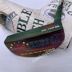 超希少品 カリフォルニア2012 デルマー 純正カスタム仕様 ヘイビアーモデル青 Scotty Cameron - 超希少品 カリフォルニア2012 デルマー 純正