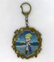 【中古】雑貨 トレイ・クローバー 「ディズニー ツイステッドワンダーランド展 ヴィランズから生まれた世界 メモリアルメタルチャーム」