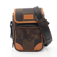 ルイ・ヴィトン LOUIS VUITTON ショルダーバッグ LOUIS VUITTON × NIGO アマゾン メッセンジャー  N40357 PVCコーティングキャンバス レザー LV×NIGO アマゾン・メッセンジャー メンズ Used A