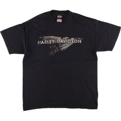 古着 ハーレーダビッドソン Harley-Davidson モーターサイクル バイクTシャツ USA製 メンズL相当/eaa566840