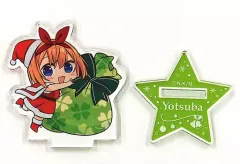 【中古】アクリルスタンド・アクリルパネル 中野四葉 アクリルスタンド クリスマスver. 「五等分の花嫁 POP UP SHOP in 新宿マルイ アネックス vol.3」