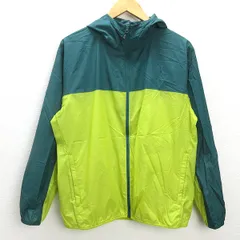 G■ユニクロ/UNIQLO ポケッタブルUVカットパーカ/311-459616【M】緑/men's/89【中古】■