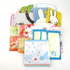 ハンドタオル ハンカチ 22点セット 未使用 スヌーピー ミッフィーなど キャラクター まとめて 大量 レディース