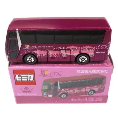 【中古】トミカ 1/156 三菱ふそう エアロクイーン 姫バス(ワインレッド×ピンク) 「トミカ」
