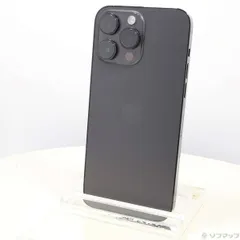 〔中古品〕 iPhone14 Pro Max 256GB スペースブラック MQ9A3J／A SIMフリー【262】
