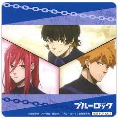 【中古】マグカップ・湯のみ 蜂楽廻＆國神錬介＆千切豹馬 オリジナルコースター 「ブルーロック×GiGOコラボカフェ」 メニュー注文特典 第1弾