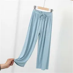 ☆ ブルー ☆ 160cm ☆ ワイドパンツ lywipa201 ワイドパンツ キッズ ワイド ロングパンツ ウエストゴム イージーパンツ ガウチョパンツ 女の子 ズボン 長ズボン 裾カット シンプル ダンス 春夏 春 夏 大きいサイズ ゆったり カジュアル