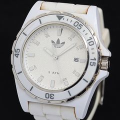 adidas CYPHER_M1_SST 腕時計 ホワイト ゴールド - メルカリ