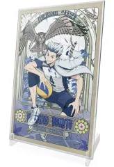 【中古】アクリルスタンド・アクリルパネル 木兎光太郎 描き下ろし アクリルアートスタンド 飛翔Ver. 「ハイキュー!!」