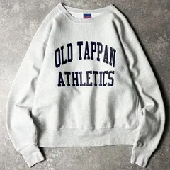 00s Champion 2段 カレッジ プリント リバースウィーブ スウェット トレーナー XL / 00年代 オールド チャンピオン 霜降り グレー