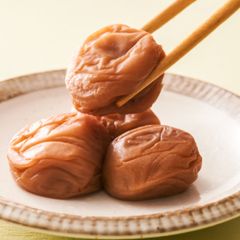 【三年熟成】ネコポス発送♪ 完熟白干し梅400g×2 (A-B級品) (塩分20%)