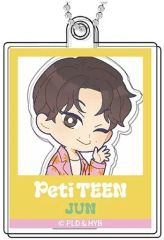 [중고] 열쇠 고리 준 [뿌라뿌라 아크릴 열쇠 고리 PetiTEEN from SEVENTEEN]