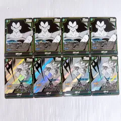 ドラゴンボールフュージョンワールド マンガブースター ラディッツ SB01-026 SR & ベジータ SB01-025 SR 4枚組セット 8枚まとめ売り