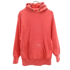 チャンピオン 70s USA製 リバースウィーブ REVERSE WEAVE 単タグ 青単 ヴィンテージ 長袖 スウェットパーカー S レッド系 Champion メンズ