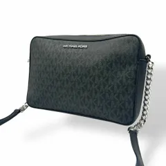 良品 1268 マイケルコース カメラバッグ チェーンショルダー PVC レザー