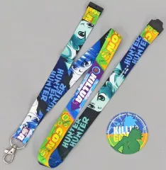 【中古】グッズセット ゴン=フリークス＆キルア=ゾルディック ストラップ付きフォンタブ/ネックストラップ＆ステッカーアソート(ネックストラップ＆ステッカー) 「一番くじ HUNTER×HUNTER CHMERA ANT 2」 I賞