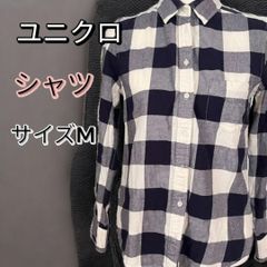 UNIQLO ユニクロ 長袖シャツ トップス チェック柄 レディース
