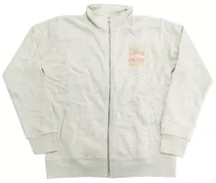 【中古】衣類 岡本信彦 ジップジャケット ホワイト Mサイズ 「柿原徹也×岡本信彦 Special Collabolation Event “Love Enjoy”」