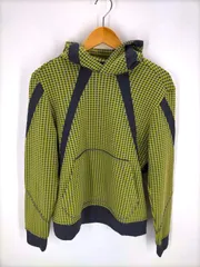 イッセイミヤケ ISSEY MIYAKE 19AW テープデザイン総柄プルオーバーニットパーカー メンズ  2のサムネイル
