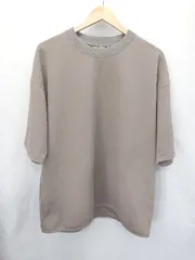 ◇ Θ BEAUTY & YOUTH ビューティアンドユース 半袖 Tシャツ カットソー サイズXL モカ メンズ E  【1506250005295】