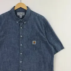 2009年製 Carhartt 半袖ワークシャツ シャンブレー L A203 41n-UDszGZL._SR240,220_.jpg