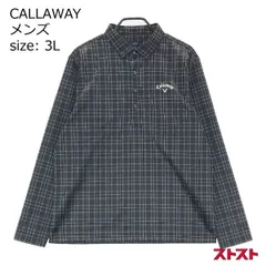 2024年最新】キャロウェイ CALLAWAY 長袖ポロシャツ サイズＬ L メンズ ゴールド×白 値下げ 20190903の人気アイテム - メルカリ