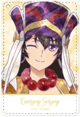 [중고] 잡화 현지삼장 Ani-Art 1 포켓 패스 케이스 [극장판 Fate/Grand Order -신성원탁영역 카멜롯- 후편 Paladin; Agateram]