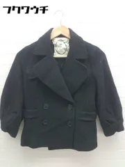 ◇ Chesty チェスティ ダブル ウール コート サイズ0 ブラック レディース  【1002800363032】