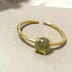 指輪　宝石質　マルチカラー　トルマリン　AA++ ラウンド　リング　天然石