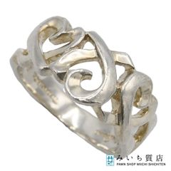 ティファニー サマセット メッシュ リング 9号 シルバー 925 総重量約