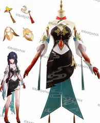 崩壊 スターレイル 霊砂（ レイサ ）コスプレ衣装 豪華版 フルセット コスプレ衣装 アクセサリー ウィッグと靴追加購入可 コスチューム cosplay 演出服 舞台装 クリスマス 学園祭 プレゼント 化祭 ハロウイーン パーティー 変装