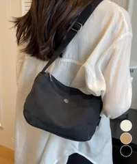ショルダーバッグ キャンバス レディース