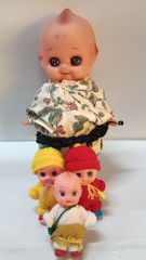 キューピー人形　大1体　小3体　セット【中古品】
