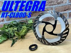 テルスポ イチ推し!! 極上品!! SHIMANO ULTEGRA RT-CL800-S 160mm 111g シマノ アルテグラ センターロック ディスクローター ロード ミニベロ 同梱発送承り中!! M-1439