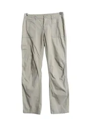 【お得なクーポン配布中!】 パタゴニア デザート ツイル パンツ レディース M 程/ 11年製 アウトドア オーガニック コットン チノ カーゴ ストレート ノータック 薄手