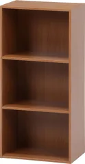 【リピート続出】93500 組立商品 固定棚 収納ボックス ビーチ ナチュラル 幅41.8×奥行29×高さ89cm 3段 カラーボックス 不二貿易(Fujiboeki)