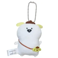 【メール便】ポムポムプリンxお文具といっしょ ボールチェーンマスコット フラットぬいぐるみマスコット お文具さん サンリオ エンスカイ プレゼント キャラクター グッズ 