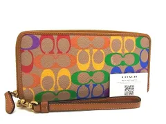 ⭐︎新品未使用⭐︎ coach コーチ 長財布 レインボーカラーCロゴ レディース 楽天市場】コーチ 財布 レディース COACH 長財布 レインボー