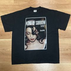 SADE KING OF SORROW シャーデー　Tシャツ L ブラック Vintage Sade T Shirt Original New Old Stock Men's XL Extra