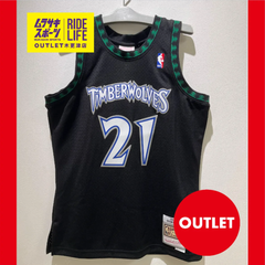 【ムラスポOUTLET公式】新品　未使用品　NBA ティンバーウルブズ ケビン・ガーネット タンクトップ Mitchell & Ness（ミッチェル＆ネス)ムラサキスポーツ　OUTLET アウトレット